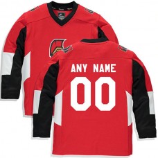 Custom O.Senators Fanatics Branded Home Replica Jersey Red Stitched American Hockey Jerseys