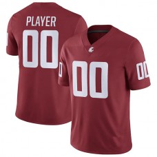 Custom W.State Cougars Pick-A-Player NIL Replica Football Jersey Crimson Stitched American College Jerseys
