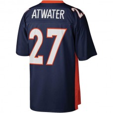 D.Broncos #27 Steve Atwater Mitchell & Ness Navy Legacy Replica Jersey Stitched American Football Jerseys