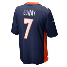 D.Broncos #7 John Elway Navy Retired Player Jersey Stitched American Football Jerseys