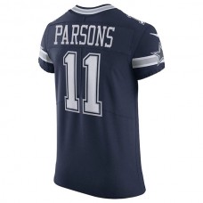 D.Cowboys #11 Micah Parsons Navy Vapor Elite Jersey Stitched American Football Jerseys
