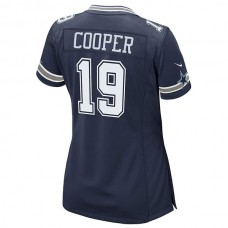 D.Cowboys #19 Amari Cooper Navy Game Team Jersey Stitched American Football Jerseys