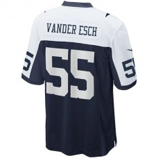 D.Cowboys #55 Leighton Vander Esch Navy Alternate Game Team Jersey Stitched American Football Jerseys