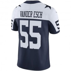 D.Cowboys #55 Leighton Vander Esch Navy Alternate Vapor Limited Jersey Stitched American Football Jerseys