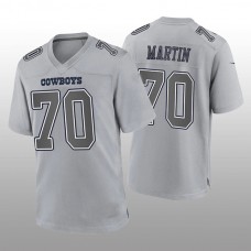D.Cowboys #70 Zack Martin Gray Atmosphere Game Jersey Fashion Jersey American Jerseys