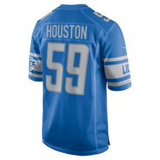 D.Lions #59 James Houston Blue Player Game Jersey Stitched American Football Jerseys