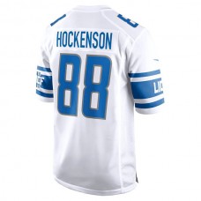 D.Lions #88 T.J. Hockenson White Game Jersey Stitched American Football Jerseys
