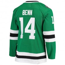 D.Stars #14 Jamie Benn Home Captain Patch Primegreen Authentic Pro Player Jersey Kelly Green Stitched American Hockey Jerseys