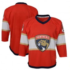 F.Panthers Preschool Home Replica Jersey Red Stitched American Hockey Jerseys