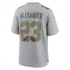 GB.Packers #23 Jaire Alexander Gray Atmosphere Fashion Game Jersey Stitched American Football Jerseys