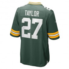 GB.Packers #27 Patrick Taylor Green Game Player Jersey Stitched American Football Jerseys