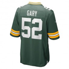 GB.Packers #52 Rashan Gary Green Game Jersey Stitched American Football Jerseys