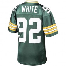 GB.Packers #92 Reggie White Mitchell & Ness Green 1993 Authentic Throwback Retired Player Jersey Stitched American Football Jerseys
