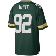 GB.Packers #92 Reggie White Mitchell & Ness Green 1996 Legacy Replica Jersey Stitched American Football Jerseys
