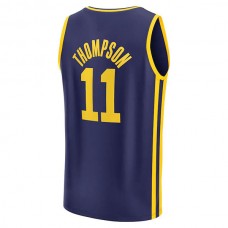 G.State Warriors #11 Klay Thompson Fanatics Branded 2022-23 Fast Break Replica Player Jersey Statement Edition Navy Stitched American Basketball Jersey
