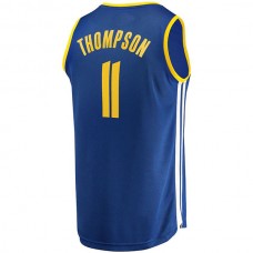 G.State Warriors #11 Klay Thompson Fanatics Branded Fast Break Replica Player Jersey Royal Icon Edition Stitched American Basketball Jersey