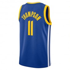 G.State Warriors #11 Klay Thompson Unisex 2022-23 Swingman Jersey Icon Edition Royal Stitched American Basketball Jersey