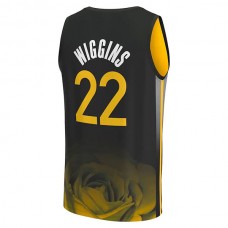 G.State Warriors #22 Andrew Wiggins Fanatics Branded 2022-23 Fastbreak Jersey City Edition Black Stitched American Basketball Jersey