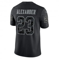 Gb.Packers #23 Jaire Alexander Black RFLCTV Limited Jersey Stitched American Football Jerseys