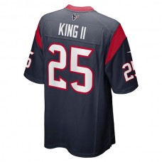 H.Texans #25 Desmond King II Navy Game Jersey Stitched American Football Jerseys