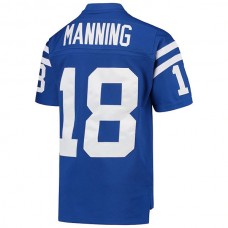 IN.Colts #18 Peyton Manning Mitchell & Ness Royal 1998 Legacy Retired Player Jersey Stitched American Football Jerseys
