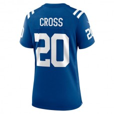 IN.Colts #20 Nick Cross Royal Player Game Jersey Stitched American Football Jerseys