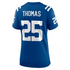 IN.Colts #25 Rodney Thomas II Royal Player Game Jersey Stitched American Football Jerseys
