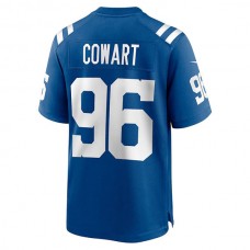 IN.Colts #96 Byron Cowart Royal Game Player Jersey Stitched American Football Jerseys