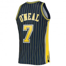 IN.Pacers #7 Jermaine O'Neal Mitchell & Ness 2003-04 Hardwood Classics Swingman Jersey Navy Stitched American Basketball Jersey