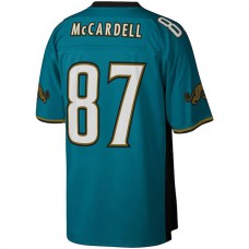 J.Jaguars #87 Keenan McCardell Mitchell & Ness Teal Legacy Replica Jersey Stitched American Football Jerseys