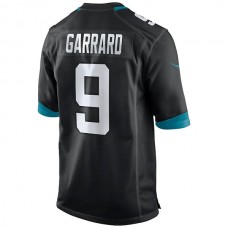 J.Jaguars #9 David Garrard Black Game Retired Player Jersey Stitched American Football Jerseys