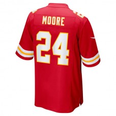 KC.Chiefs #24 Skyy Moore Red Game Player Jersey Stitched American Football Jerseys