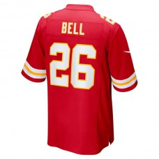 KC.Chiefs #26 Le'Veon Bell Red Game Player Jersey Stitched American Football Jerseys