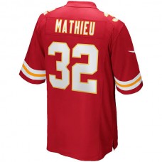 KC.Chiefs #32 Tyrann Mathieu Red Game Player Jersey Stitched American Football Jerseys