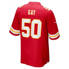 KC.Chiefs #50 Willie Gay Red Game Jersey Stitched American Football Jerseys