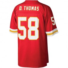 KC.Chiefs #58 Derrick Thomas Mitchell & Ness Red 1994 Legacy Replica Jersey Stitched American Football Jerseys