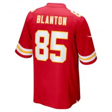 KC.Chiefs #85 Kendall Blanton Red Game Player Jersey Stitched American Football Jerseys