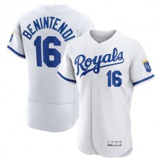 Kansas City Royals #16 Andrew Benintendi White 2022 Home Authentic Player Jersey Baseball Jerseys