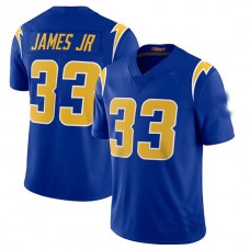 LA.Chargers #33 Derwin James Royal 2nd Alternate Vapor Limited Jersey Stitched American Football Jerseys
