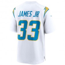LA.Chargers #33 Derwin James White Game Jersey Stitched American Football Jerseys