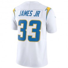 LA.Chargers #33 Derwin James White Vapor Limited Jersey Stitched American Football Jerseys