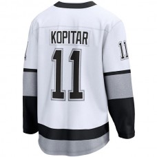LA.Kings #11 Anze Kopitar Fanatics Branded Alternate Premier Breakaway Player Jersey White Stitched American Hockey Jerseys