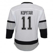 LA.Kings #11 Anze Kopitar Preschool 2021-22 Alternate Replica Player Jersey White Stitched American Hockey Jerseys
