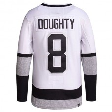 LA.Kings #8 Drew Doughty 2021-22 Alternate Primegreen Authentic Pro Player Jersey White Stitched American Hockey Jerseys