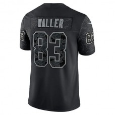 LV.Raiders #83 Darren Waller Black RFLCTV Limited Jersey Stitched American Football Jerseys