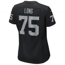 LV. Raiders #75 Howie Long Black Game Retired Player Jersey Stitched American Football Jerseys