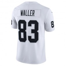 LV. Raiders #83 Darren Waller White Vapor Limited Jersey Stitched American Football Jerseys