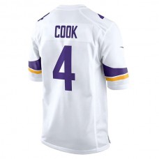 MN.Vikings #4 Dalvin Cook White Game Jersey Stitched American Football Jerseys