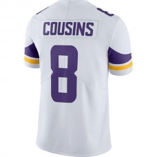 MN.Vikings #8 Kirk Cousins White Vapor Untouchable Limited Jersey Stitched American Football Jerseys