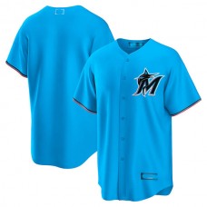 Miami Marlins Blue Alternate Replica Team Jersey Baseball Jerseys